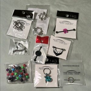 Body Candy Body Piercing Jewelry Lot-OBO